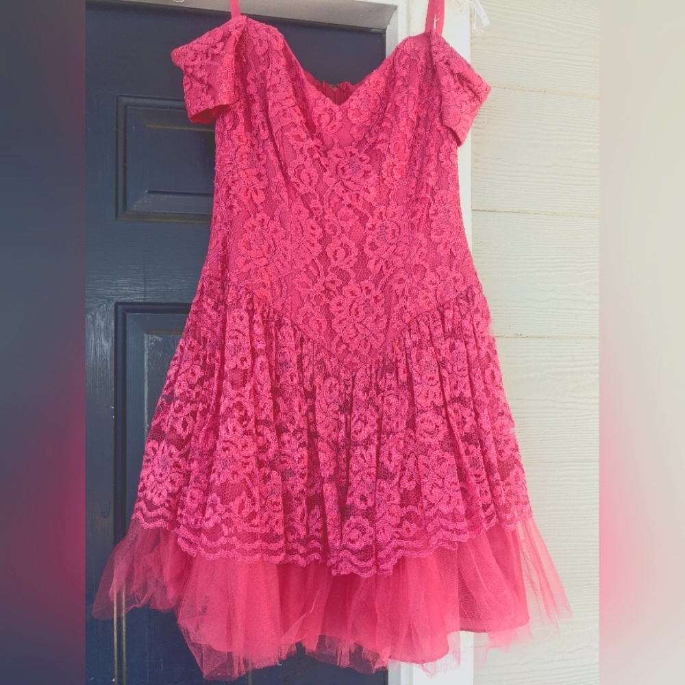 Vintage Pink tulle dress